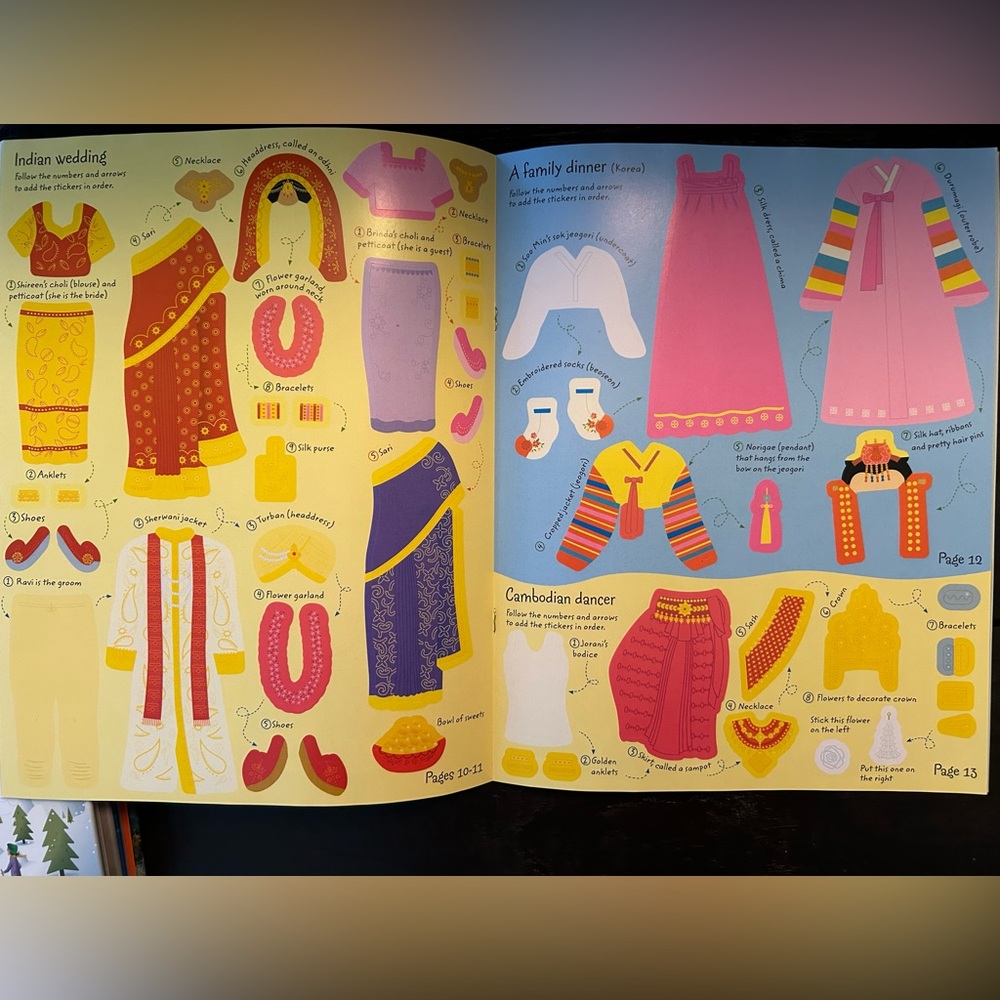 Sticker Dolly Dressing Around the World Book - Picture 4 of 5